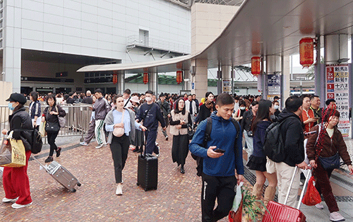 新春假期 料日均67萬人次通關