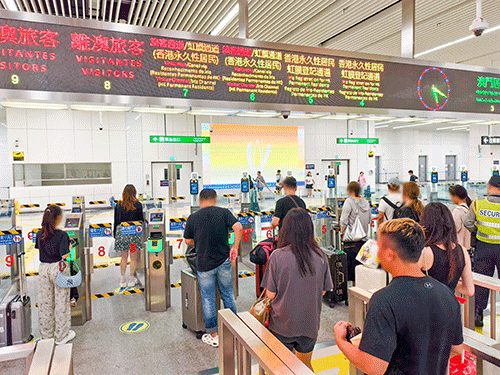 外僱及外地生 今起可用虹膜通關